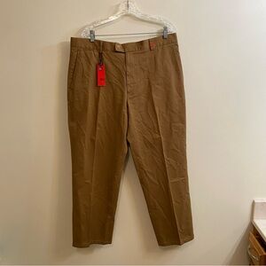 CH Carolina Herrera Dark Brown Pants Men’s Sz 40 x 31 NWT Business Casual Comfy